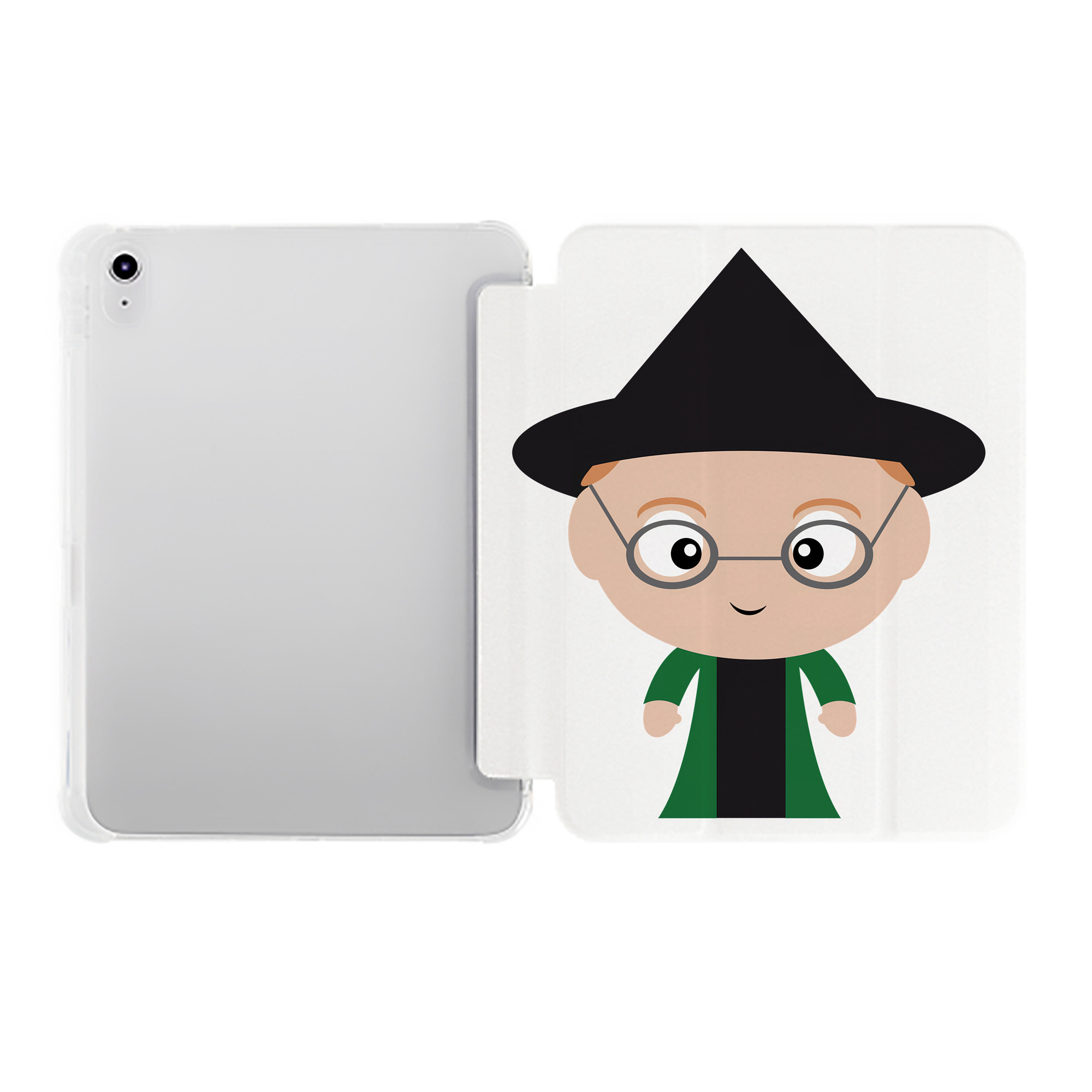 （画像用） Harry Potter ハリー・ポッターシリーズ IPad ケース ペン収納付き 三つ折りスタンド PUレザー×シリコン 対応機種9.5/10.5/10.9インチ